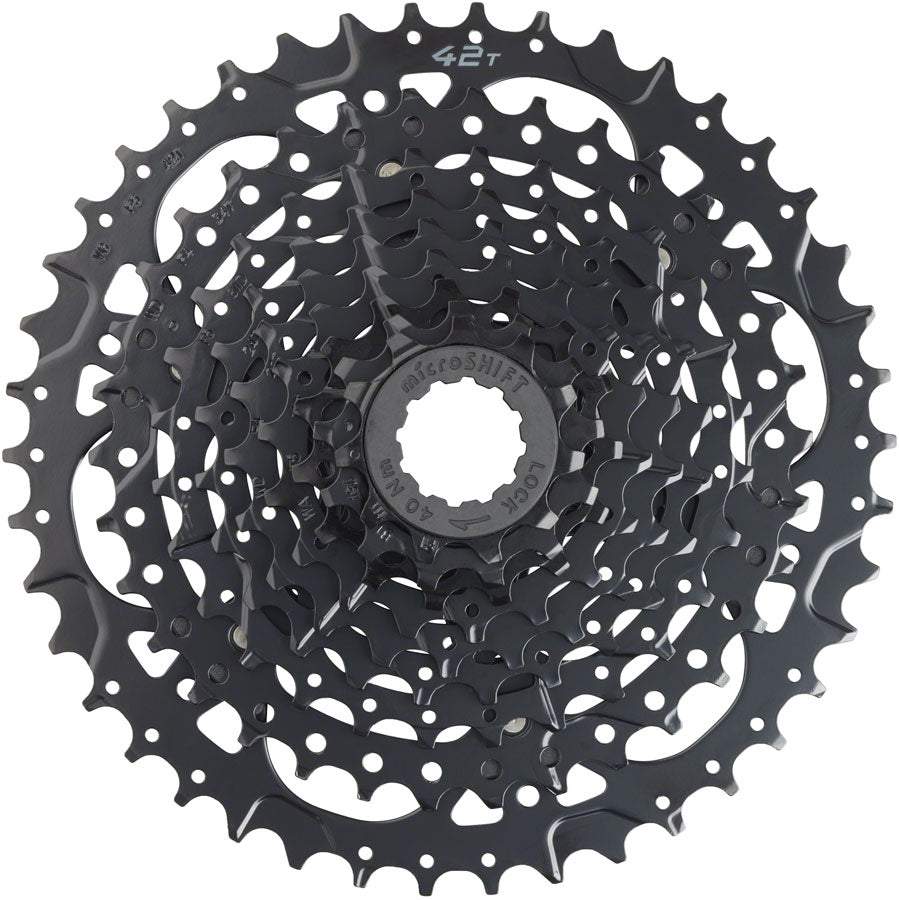 microSHIFT ADVENT E-Series Cassette - 9 Speed, 11-42t, Black, ED Coated Eastbay Cheap Online