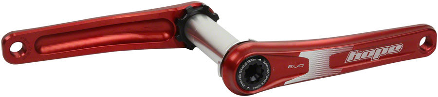 Hope Evo Crankset - 170mm, Direct Mount, 30mm Spindle, For 135/142/141/148mm Rear Spacing, Red Cheap Best