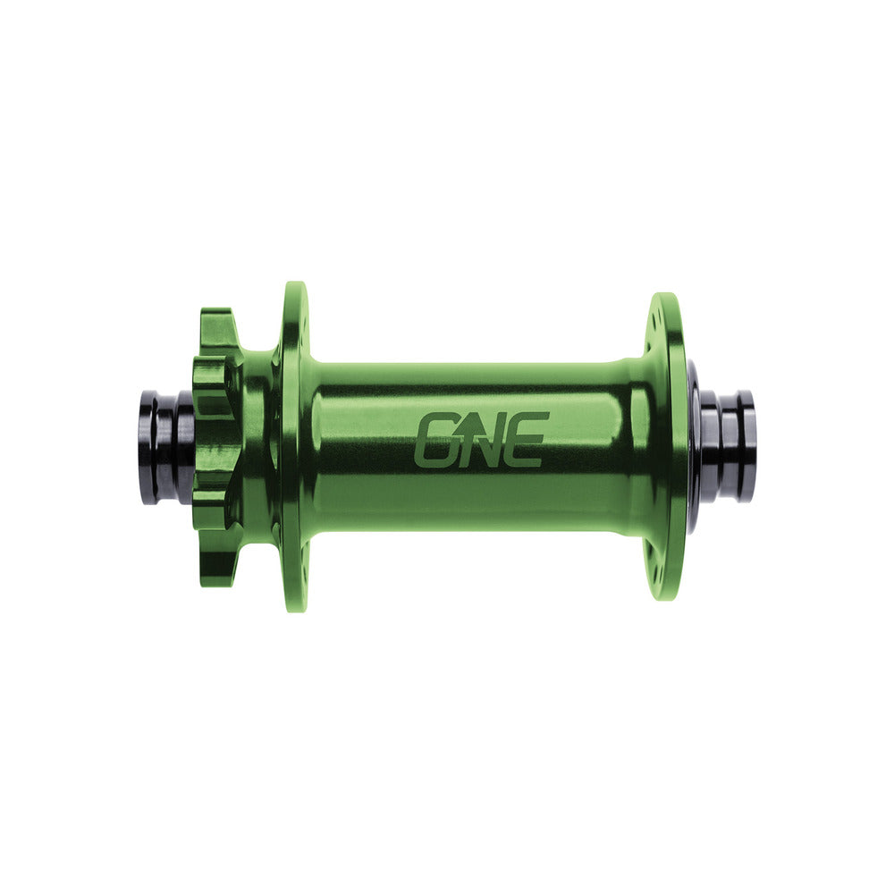 OneUp Components Front Hub, 110 x 15, 6 Bolt, 32H, Dark Green Popular Sale Online