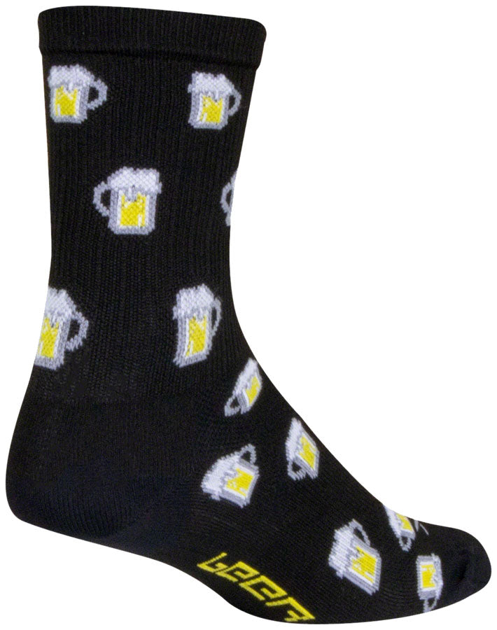 SockGuy SGX Pints Socks - 6, Black, Large/X-Large Sale Official