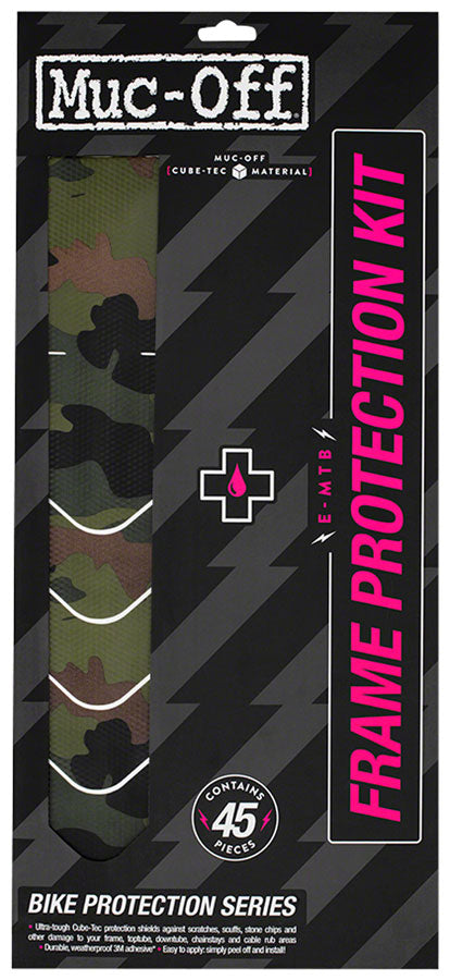 Muc-Off E-MTB Frame Protection Kit - 45-Piece Kit, Camo 2025 New