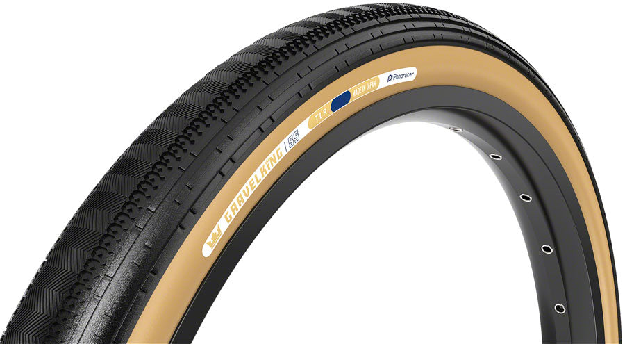 Panaracer GravelKing SS Tire - 650b x 48 / 27.5 x 1.90, Tubeless, Folding, Black/Brown Cheap Sale Best Store To Get