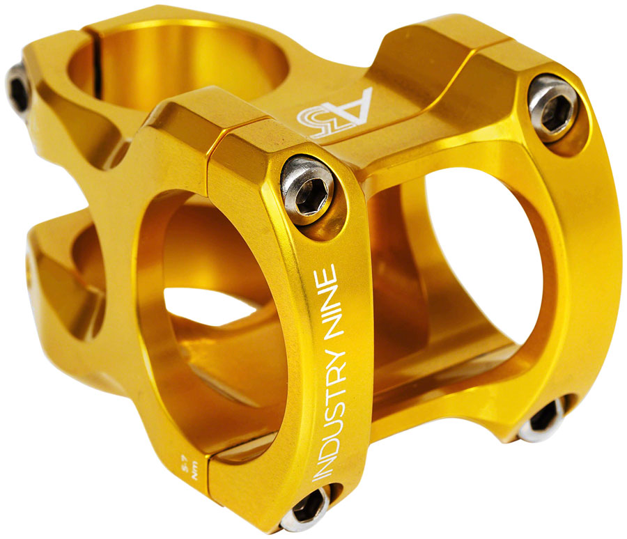 Industry Nine A35 Stem - 40mm, 35mm Clamp, +/-6, 1 1/8, Aluminum, Gold Sale Tumblr