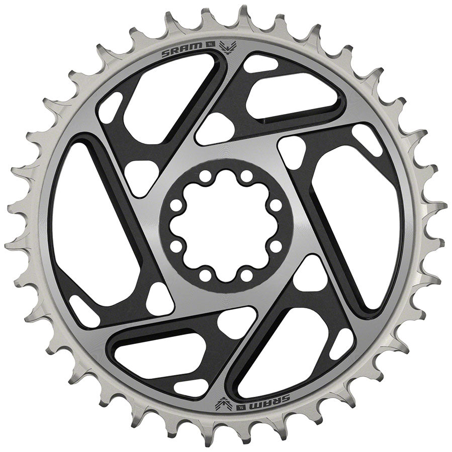 SRAM XX SL Eagle T-Type Direct Mount Chainring - 36t, 12-Speed, 8-Bolt Direct Mount, 0mm Offset, Aluminum, Black/Silver, Free Shipping Cheap Pice