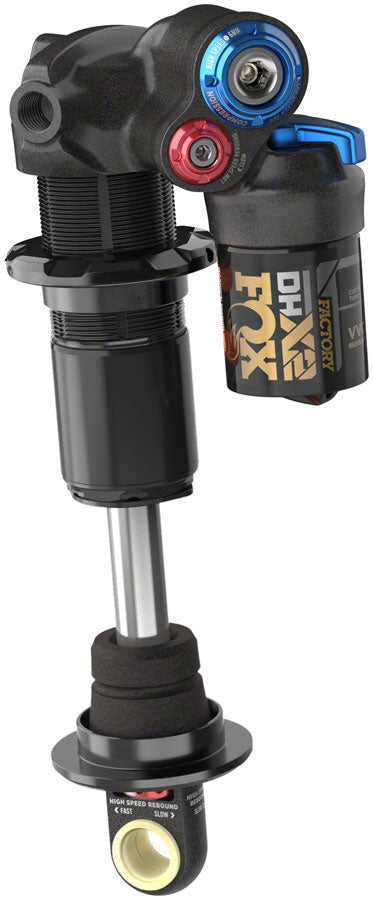 FOX DHX2 Factory Rear Shock - Trunnion Metric, 185 x 55 mm, 2-Position Lever, Hard Chromoly Damper Shaft Cheap Free Shipping
