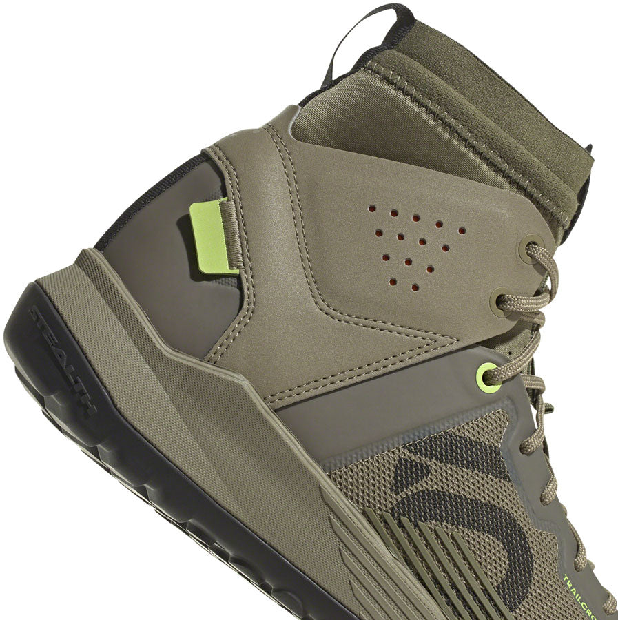 Five Ten Trailcross Mid Pro Flat Shoes - Men's, Orbit Green/Core Black/Pulse Lime, 10.5