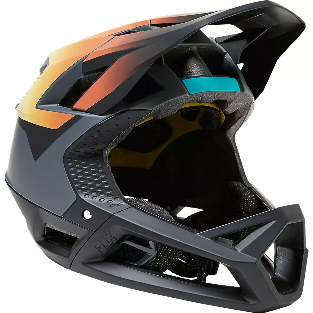 Fox Racing Proframe Full-Face Helmet - Black Graphic 2, Small Cheap Supply