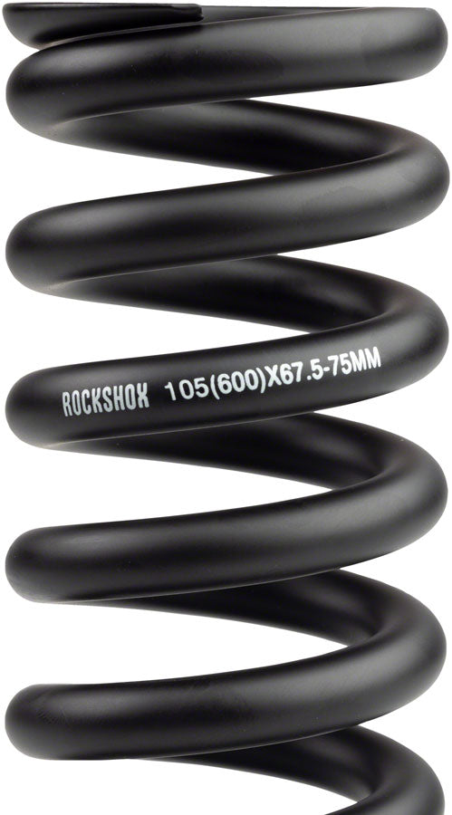 RockShox Metric Coil Spring - Length 174mm, Travel 67.5-75mm, 600lbs, Black Free Shipping For Nice