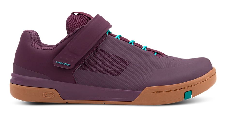 Crank Brothers Stamp Speedlace Men's Shoe - Purple / Teal