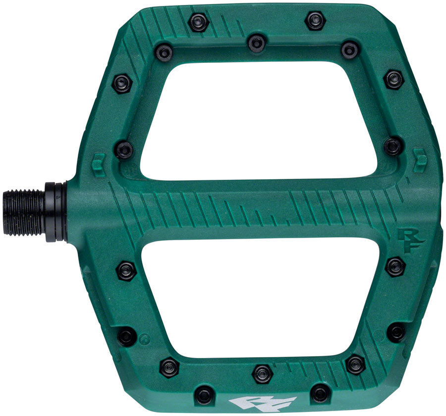 RaceFace Chester Pedals - Platform, Composite, 9/16, Large, Green Reliable Cheap Online