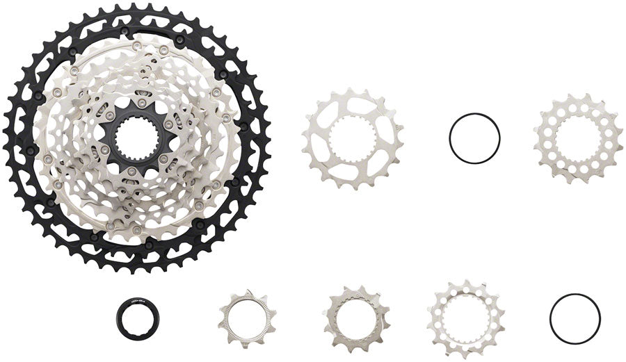 Shimano XT CS-M8100 Cassette - 12-Speed, 10-51t, Silver/Black, Micro Spline - (No Retail Packaging) Footlocker Online