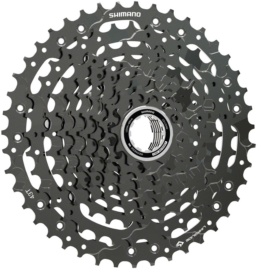 Shimano CUES  CS-LG400-10 Cassette - 10 Speed, 11-43t, LINKGLIDE, Black With Credit Card Cheap Pice