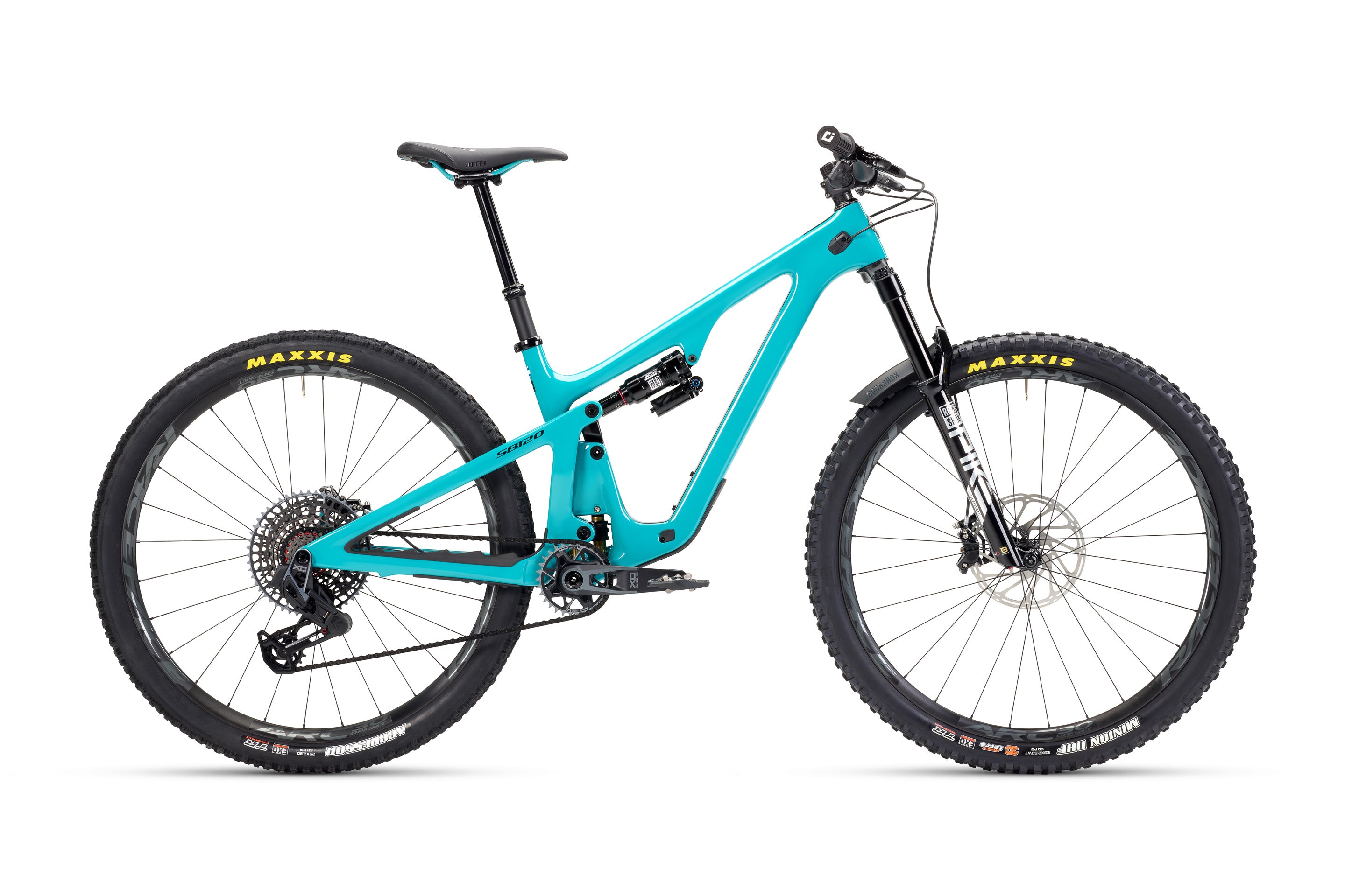 Yeti SB120 Turq Series Complete Bike w/ T3 X0 T-Type Lunch Ride Build Turquoise 2025 New Sale Online