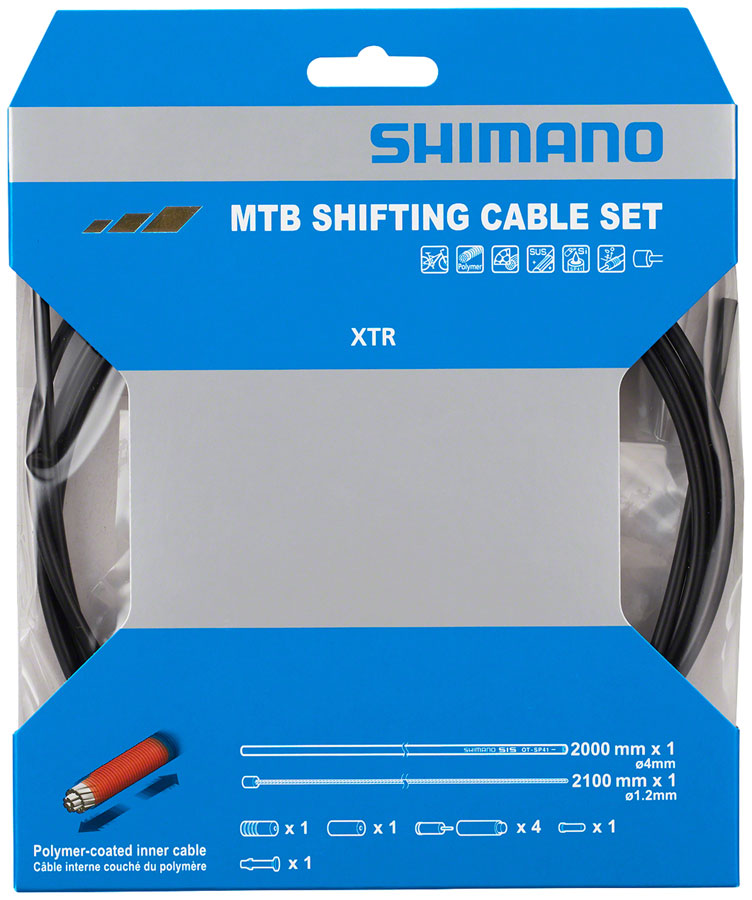 Shimano MTB Polymer Shift Cable Set - Rear For Cheap Pice