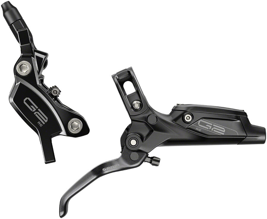 SRAM G2 RE Disc Brake and Lever - Front, Hydraulic, Post Mount, Gloss Black, A2 Find Great Cheap Online