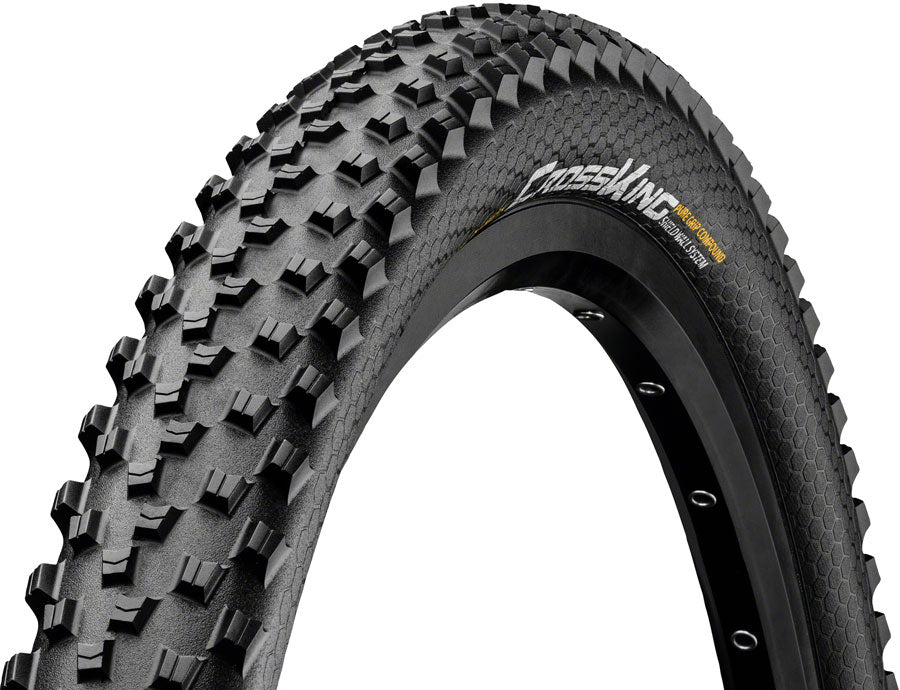 Continental Cross King Tire - 29 x 2.30, Tubeless, Folding, Black, PureGrip, ShieldWall System, E25 Sale Wide Range Of