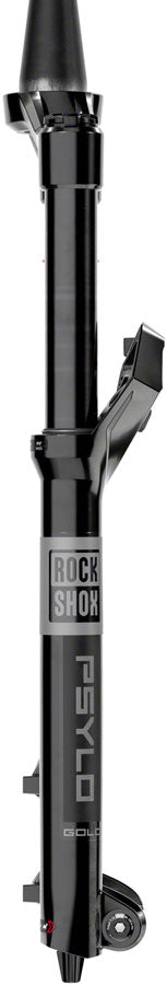 RockShox Psylo Gold Isolator RC Suspension Fork - 29, 130 mm, 15 x 110 mm, 44 mm Offset, Gloss Black, A1 Clearance Pirce Sale