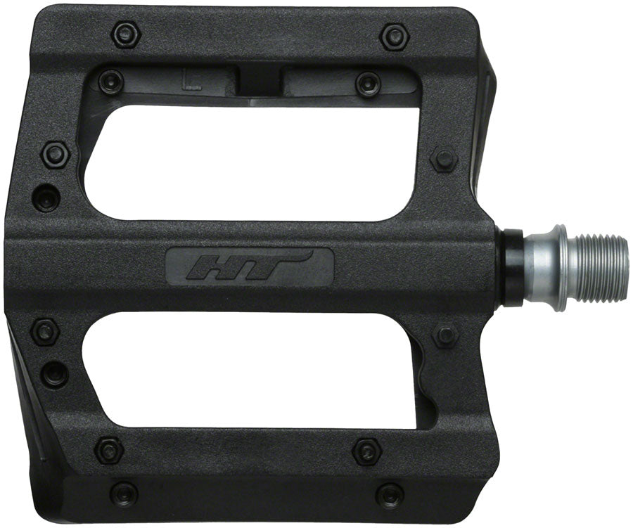 HT Components PA12A Pedals - Platform, Composite, 9/16, Black Clearance Fake