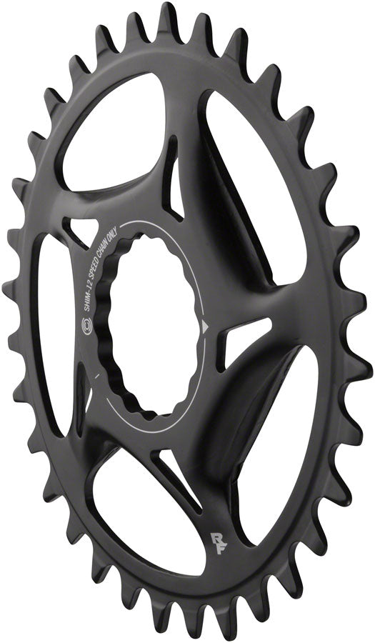 RaceFace Narrow Wide Direct Mount CINCH Steel Chainring - for Shimano 12-Speed, requires Hyperglide+ compatible chain, Latest