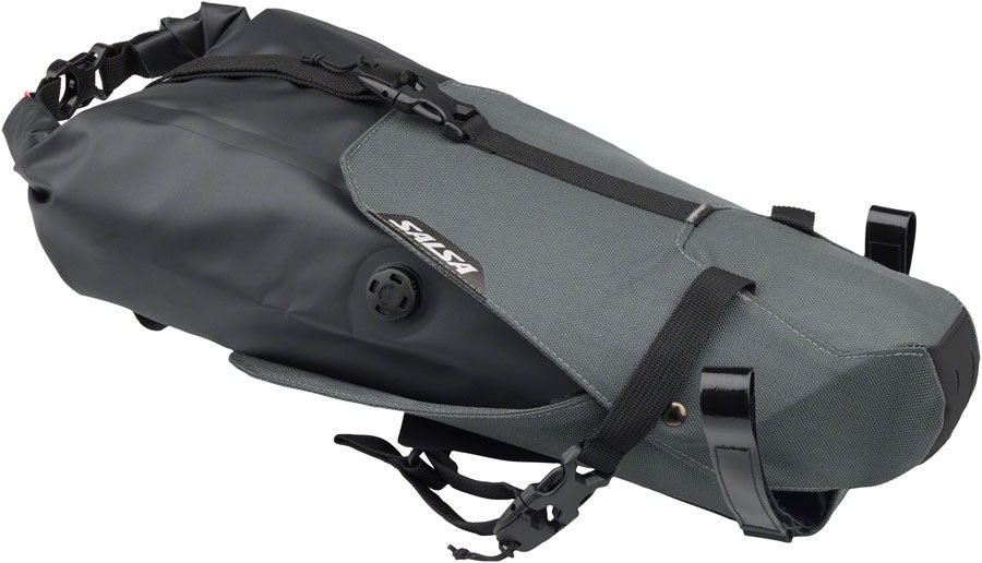 Salsa EXP Series Saguaro Seat Bag - Large, Gray In China