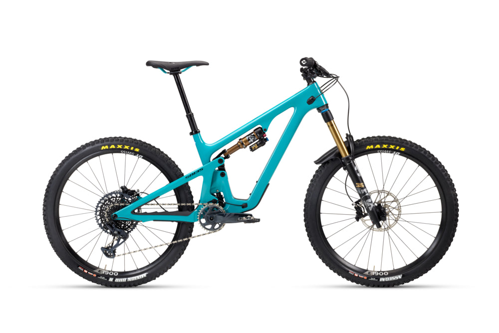 Yeti SB135 Carbon Series Lunch Ride Complete Bike w/ C2 GX Factory Build Turquoise Free Shipping View