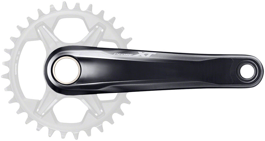 Shimano DEORE XT FC-M8130-1 Crankset - 165mm, 12-Speed, Direct Mount, Hollowtech II Spindle Interface, Black Geniue Stockist Cheap Pice