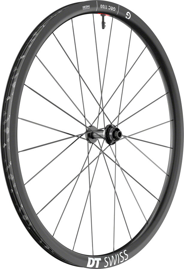 DT Swiss GRC 1100 DICUT 30 Front Wheel - 700, 12 x100mm, CenterLock, Black With Credit Card Cheap Pice