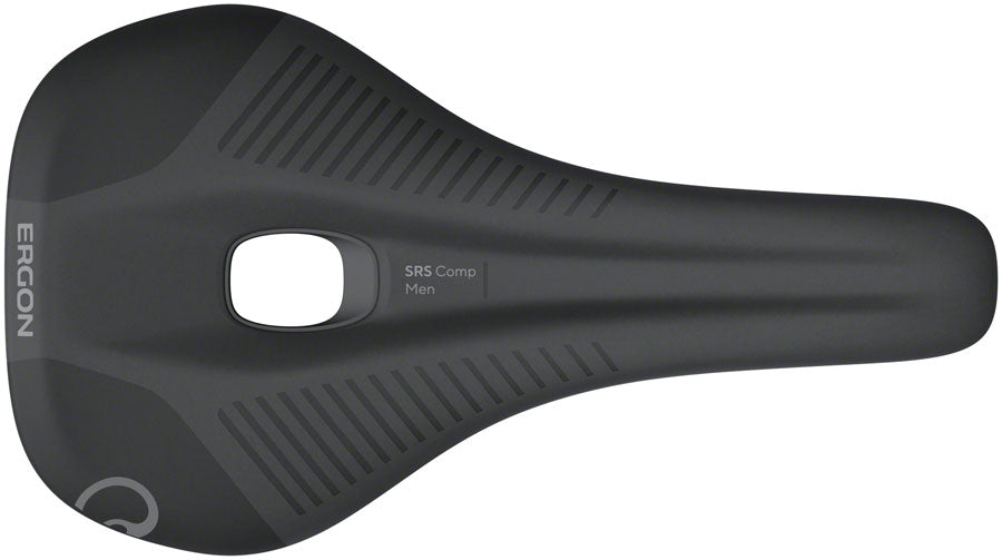 Ergon SRS Comp Saddle - TiNox XP, Black, Men's, Medium/Large