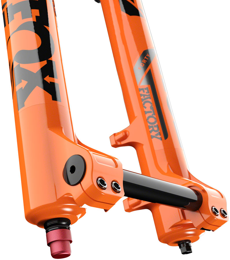 FOX 40 Factory Suspension Fork - 29, 203 mm, 20TA x 110 mm, 52mm Offset, GRIP X2 Damper, Shiny Orange How Much Sale Online