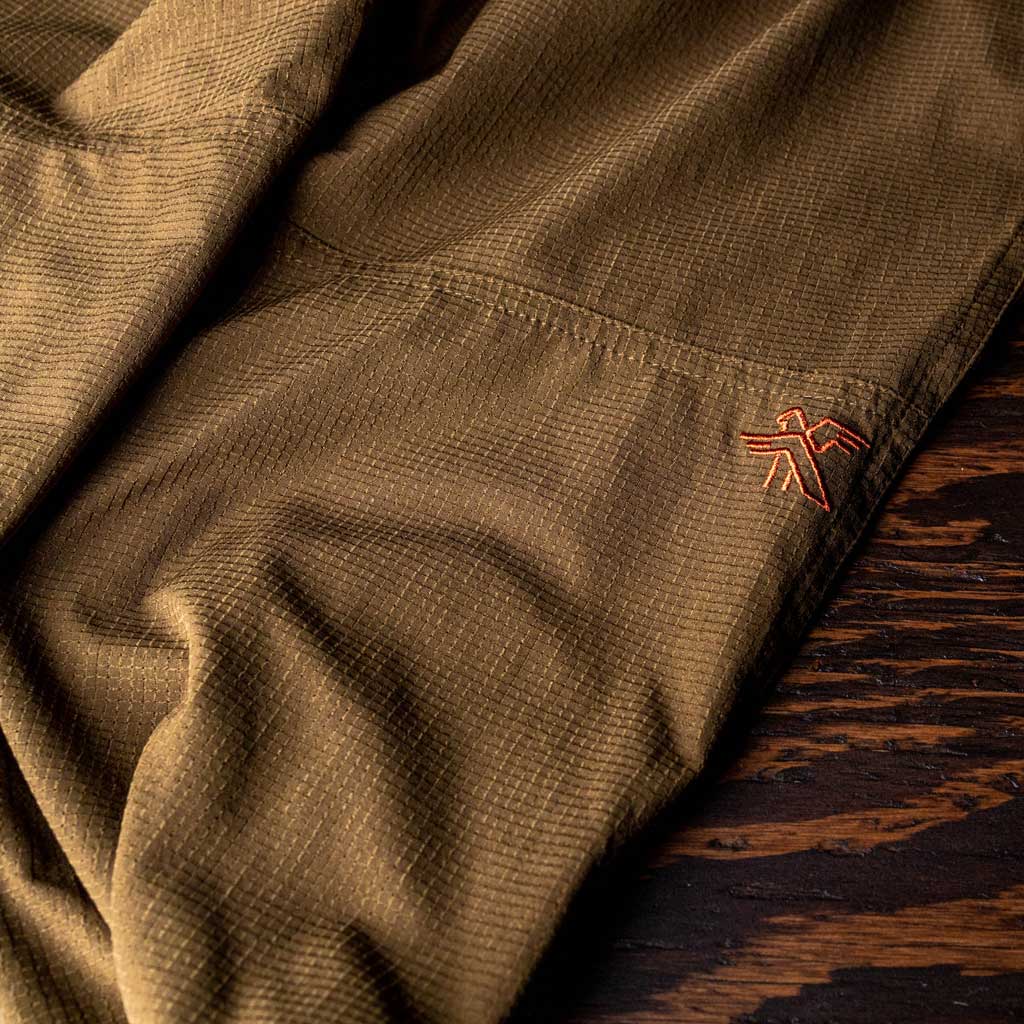 KETL Mtn Vent Lightweight Pants 34 Inseam: Summer Hiking & Travel - Ultra-Breathable, Packable & Stretchy - Brown Men's