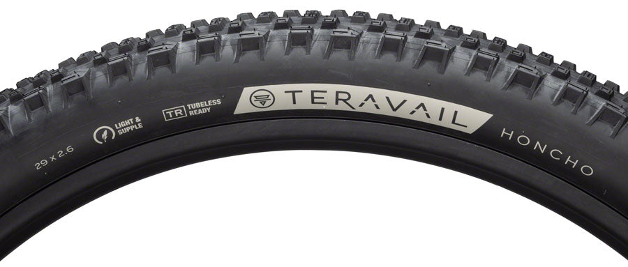 Teravail Honcho Tire - 29 x 2.6, Tubeless, Folding, Black, Durable, Grip Compound Outlet With Credit Card