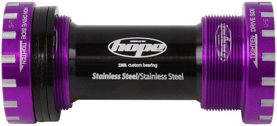 Hope BSA Threaded Bottom Bracket - 68/73mm, For 24mm Spindle, Stainless, Purple Ost Release Dates