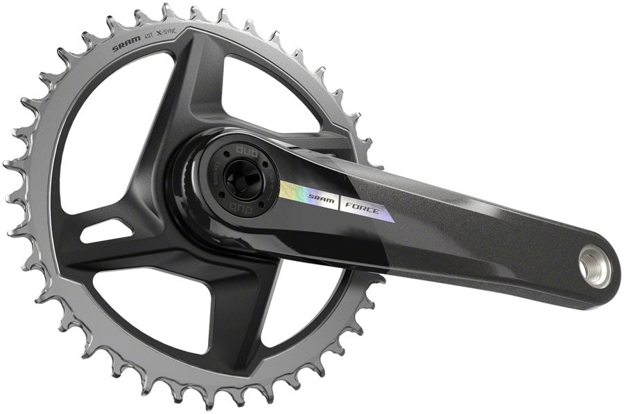 SRAM Force 1 Wide Crankset - 167.5mm, 12-Speed, 40t, Direct Mount, DUB Spindle Interface, Iridescent Gray, D2 Cheap Sale Brand New Unisex