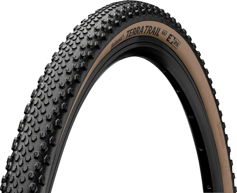 Continental Terra Trail Tire - 700 x 45, Tubeless, Folding, Black/Brown, PureGrip, ShieldWall System, E25 Sale Manchester