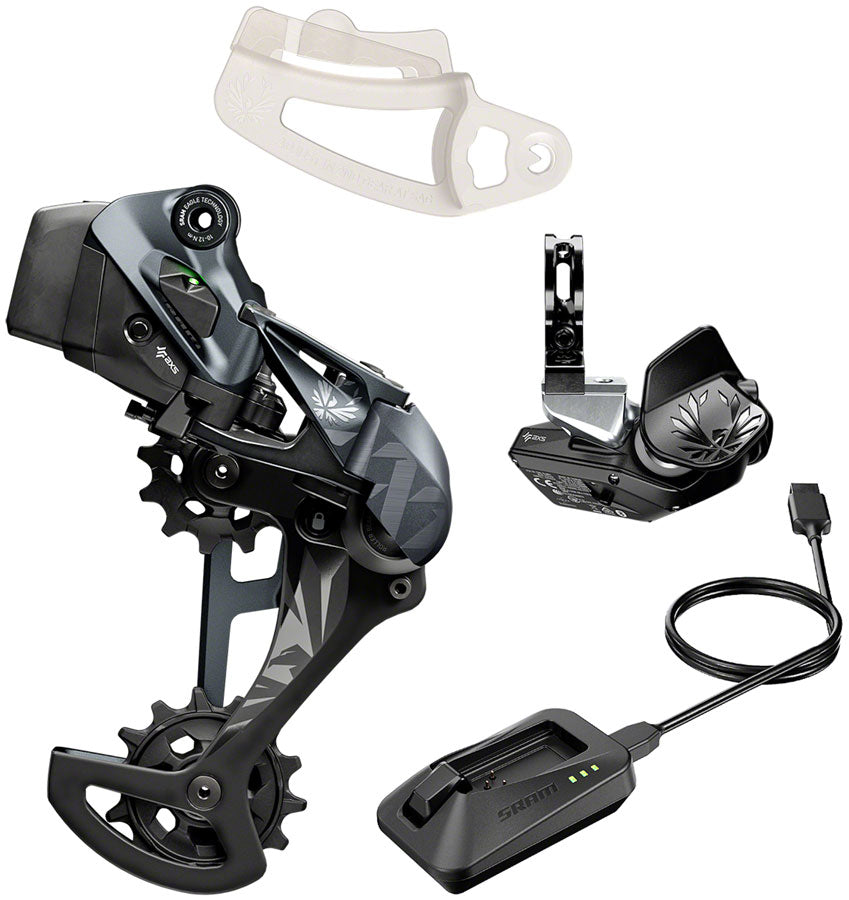 SRAM XX1 Eagle AXS Upgrade Kit - Rear Derailleur for 52t Max, Battery, Eagle AXS Rocker Paddle Controller with Clamp, Cheap Get To Buy