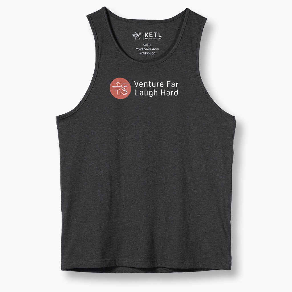 KETL Mtn Venture Far Laugh Hard Tech Tank Top Supply