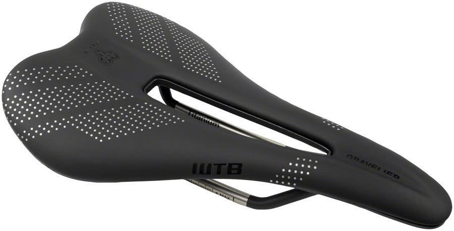 WTB Gravelier Saddle - Black, Titanium Discount Countdown Package