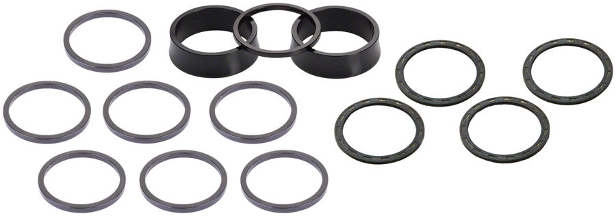 RaceFace Crankset Spacer Kit for CINCH 30mm Spindle Systems -  Aluminum, Black Discount Shop For