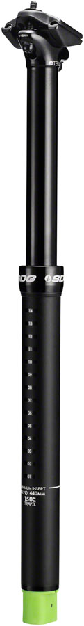 SDG Tellis Dropper Seatpost - 34.9mm, 150mm, Black Cheap Buy