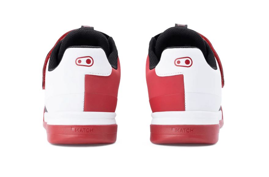 Crank Brothers Stamp SpeedLace Men's Shoe - Red/White/Black, Size 10.5