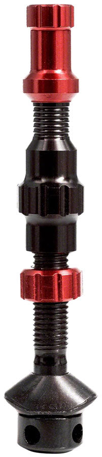 Stan's Tubeless Valve Stem Cap Color Kit - Red, Pair