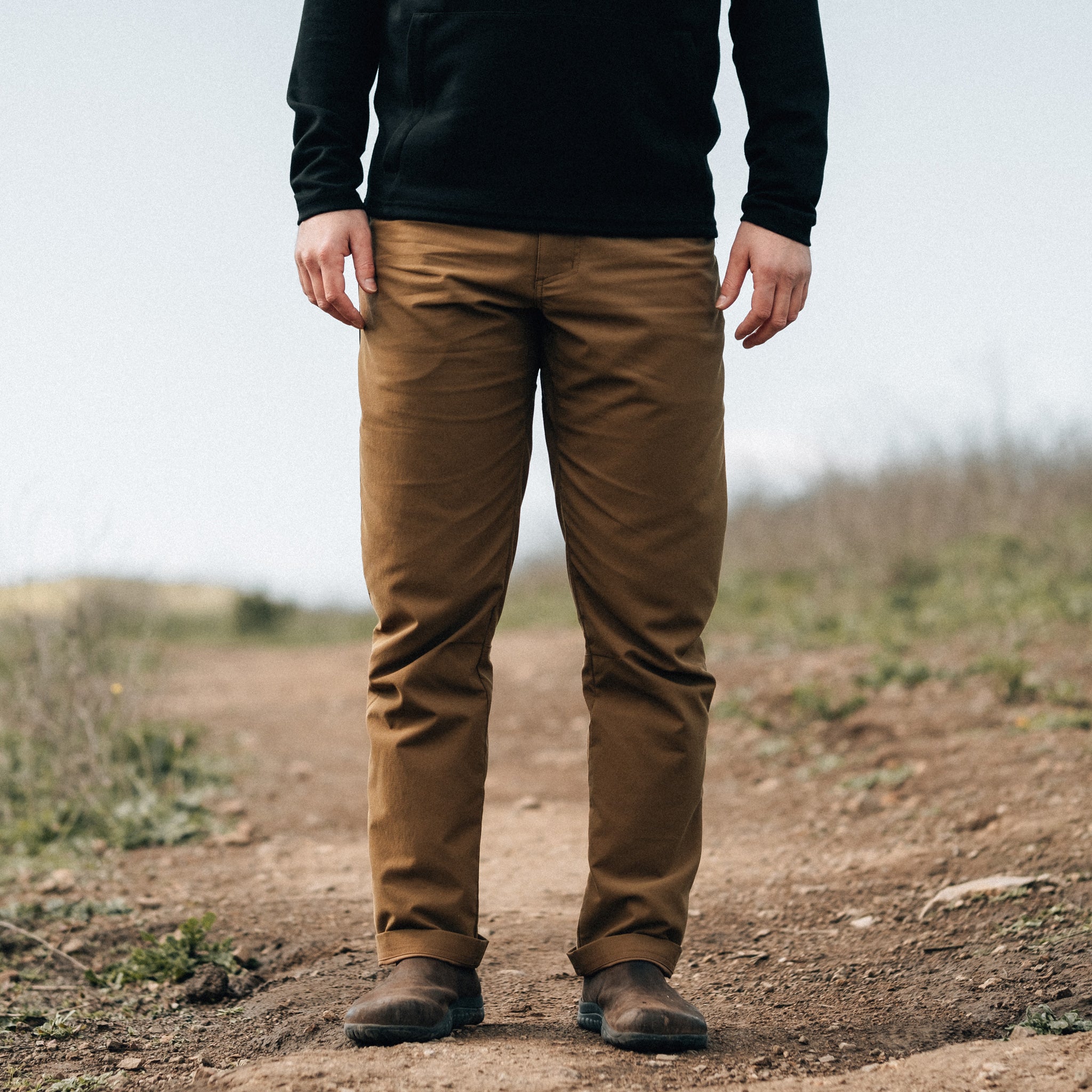 Ketl Mtn Shenanigan Hiking Pants Straight Fit 34 Inseam - Lightweight, Stretchy, Packable, Adventure Travel Men's Pants Brown