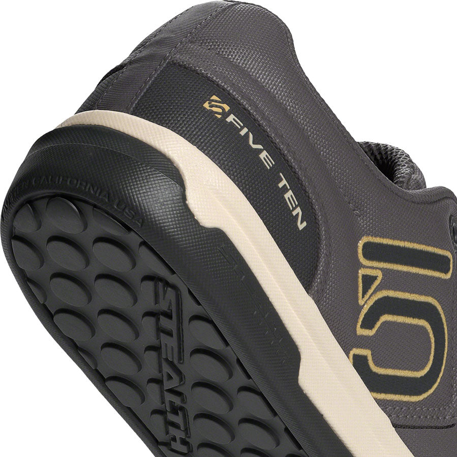 Five Ten Freerider Pro Canvas Flat Shoes - Men's, Charcoal/Carbon/Oat, 11
