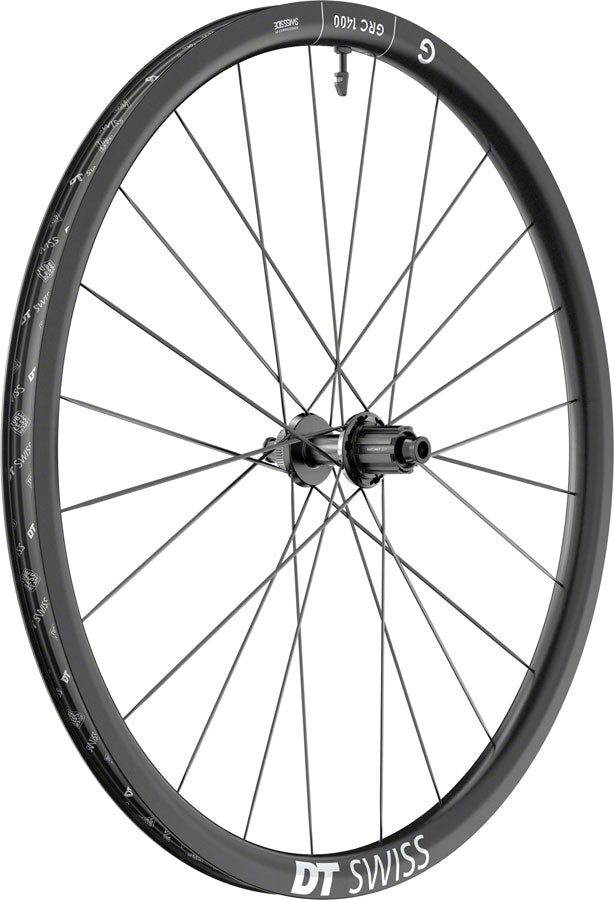 DT Swiss GRC 1400 DICUT 30 Rear Wheel - 700, 12 x 142mm, Center-Lock, N3W, Ratchet EXP 36, Black Clearance Wide Range Of