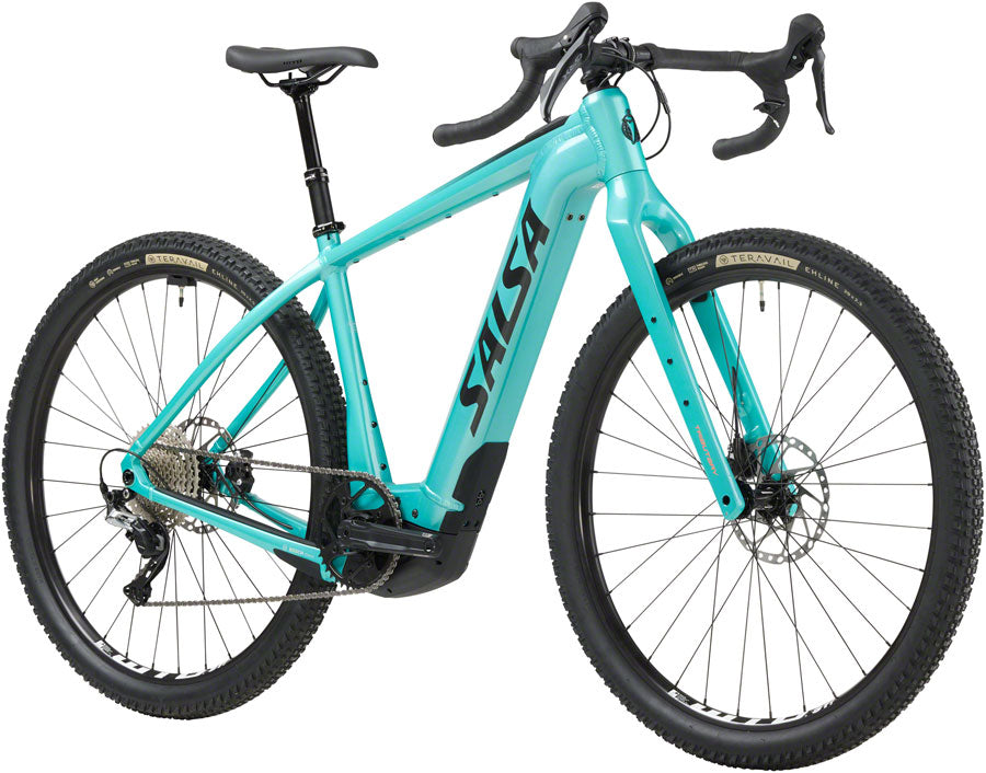 Salsa Tributary GRX 600 Ebike - 29, Aluminum, Teal, Large Discount