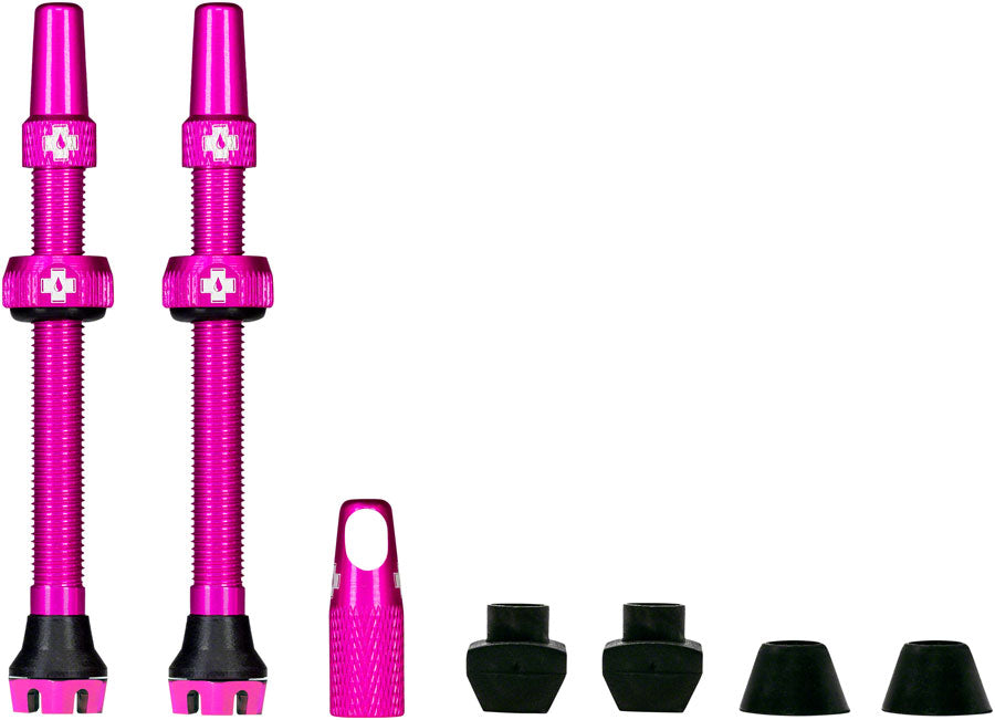 Muc-Off V2 Tubeless Valve Kit - Pink, 44mm, Pair Cheap Sale Pay With Paypal