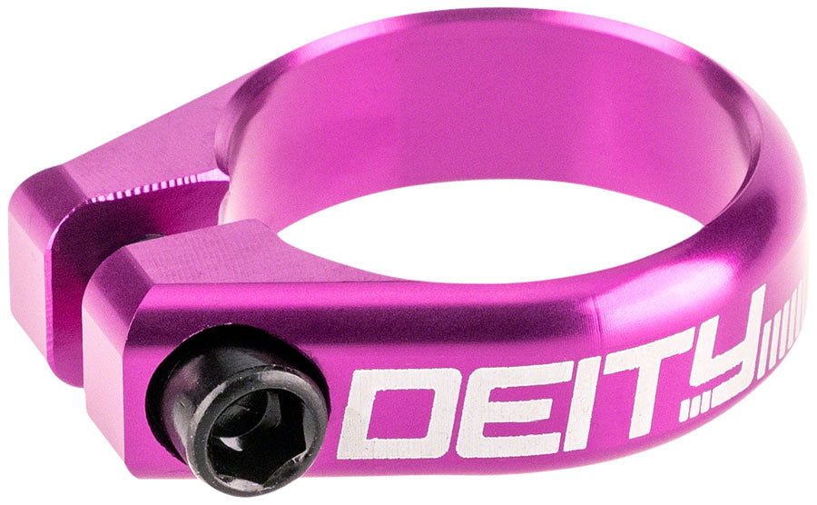 DEITY Circuit Seatpost Clamp - 34.9mm, Purple Enjoy Online