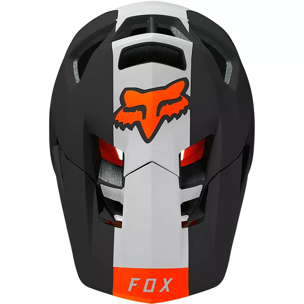 Fox Racing Proframe Blocked Full-Face Helmet - Black/Red/White, X-Large Clearance High Quality