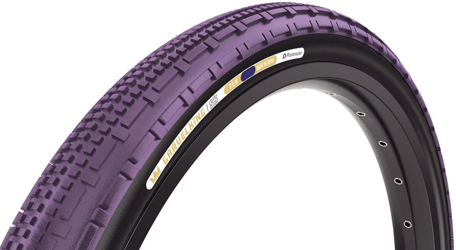 Panaracer GravelKing SK Tire - 700 x 40, Tubeless, Folding, Purple/Black Amazon Online