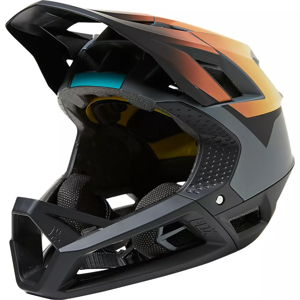 Fox Racing Proframe Full-Face Helmet - Black Graphic 2, Small Cheap Supply